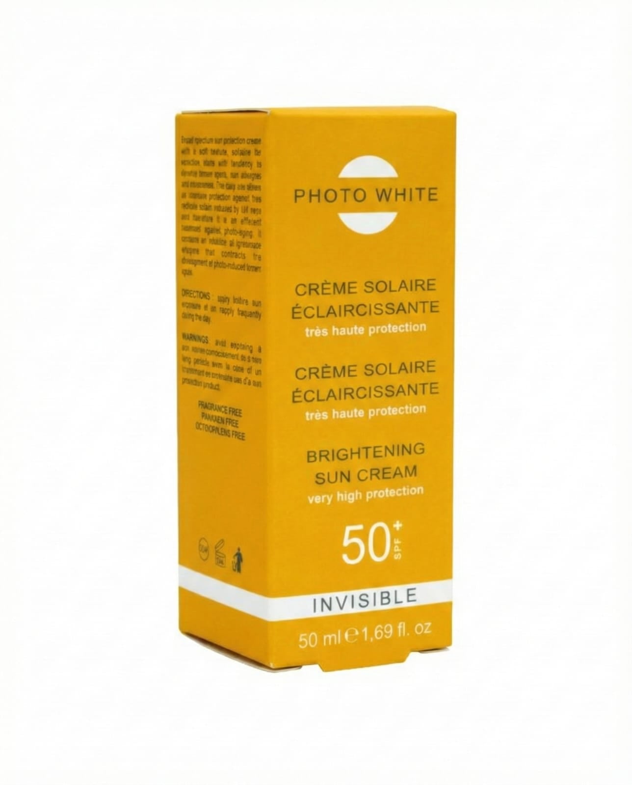 Photo White Solaire Invisible SPF 50+