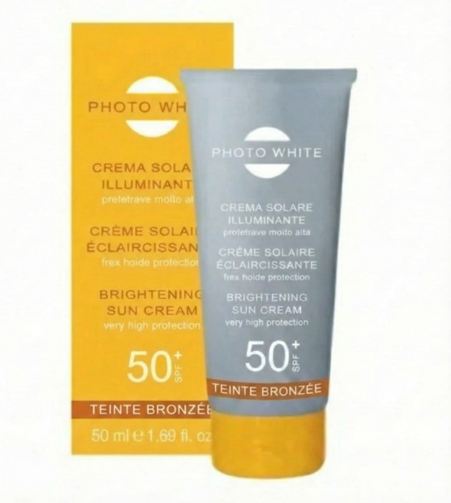 Photo White Solaire Teinté SPF 50+ (Clair)