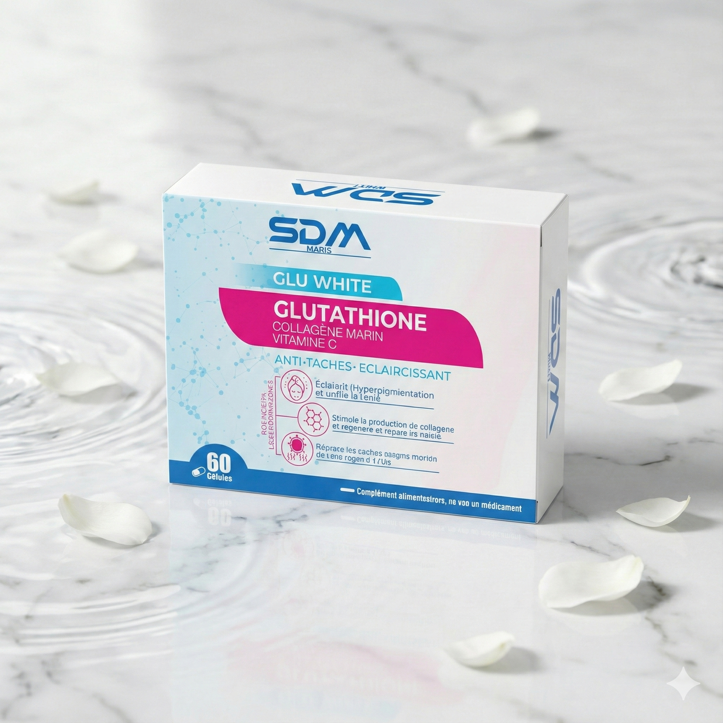 GLU WHITE — Éclat & Anti-Tâches