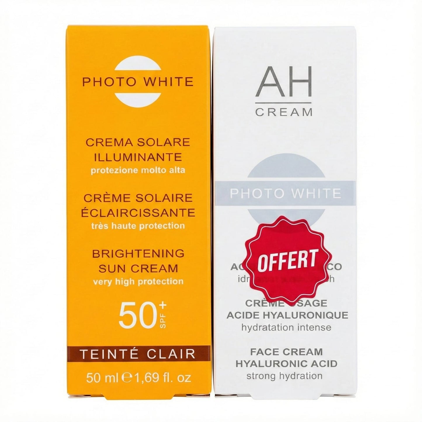 Photo White Pack Teinté (+ Crème AH Offerte)