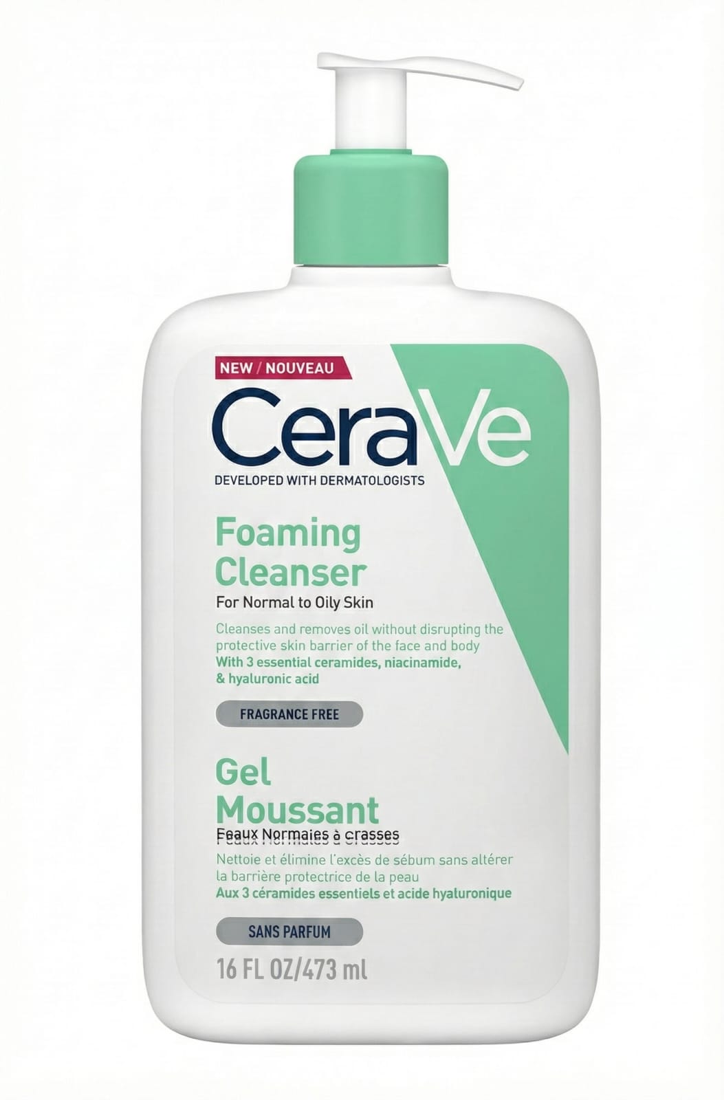 CeraVe Gel Moussant (473ml)
