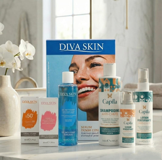 Routine Cheveux Anti-Chute & Éclat du Visage